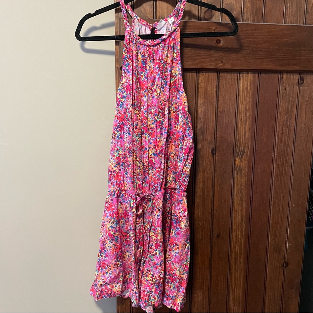 Gap Pink Braided Romper